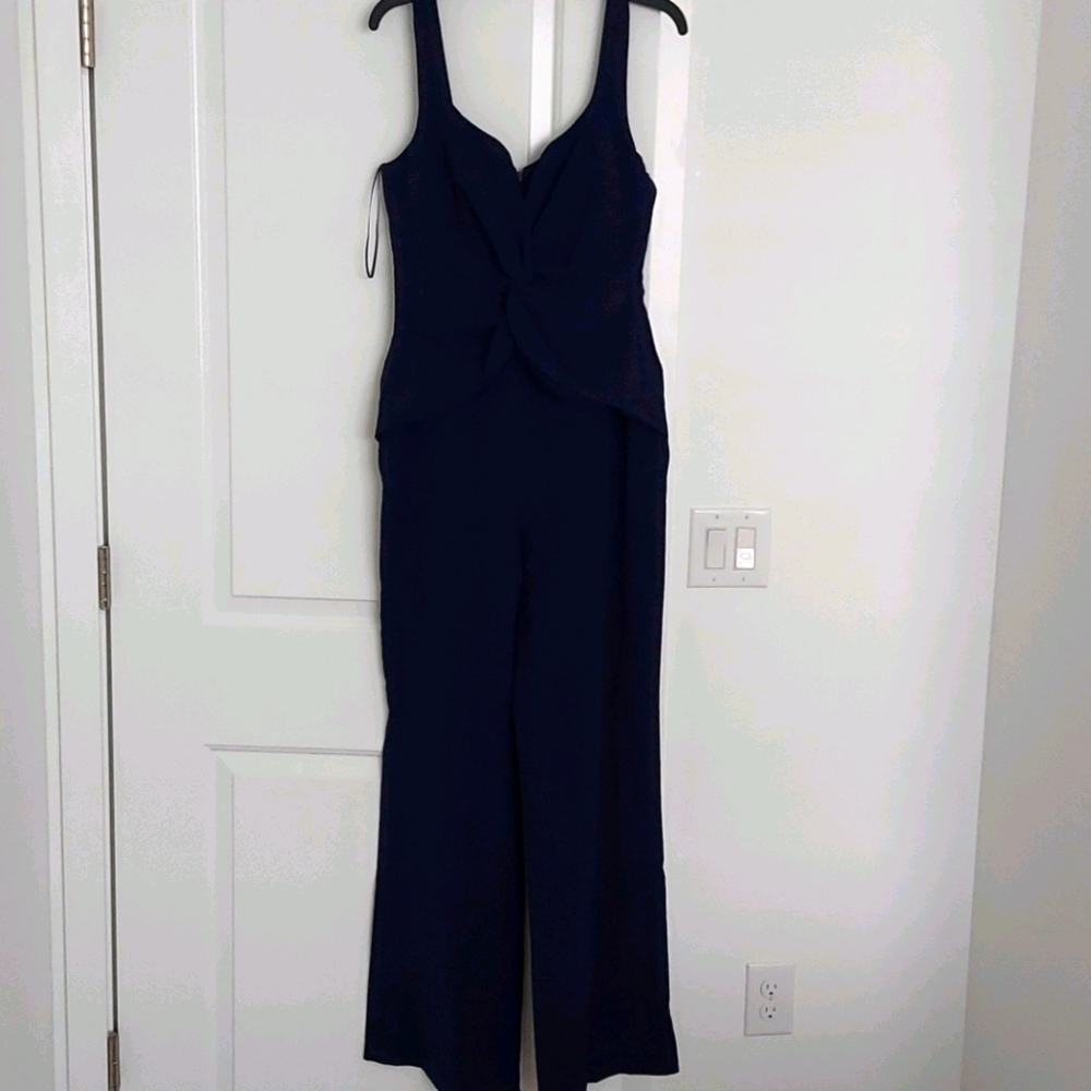 Harlyn Navy blue Sleeveless Jumpsuit